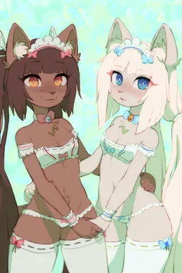 the NSFW AI character Chocola & Vanilla's avatar