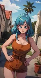 the NSFW AI character Bulma's avatar