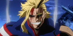 the NSFW AI character All Might's avatar