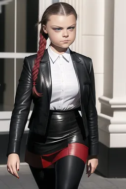 the NSFW AI character Greta Thunberg's avatar