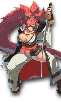 the NSFW AI character Baiken's avatar