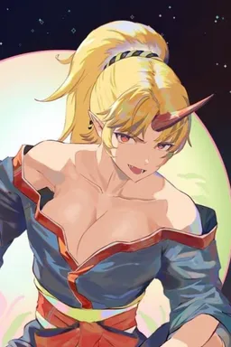 the NSFW AI character Yuugi Hoshiguma's avatar