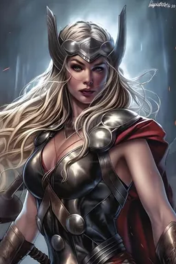 the NSFW AI character Lady Thor's avatar