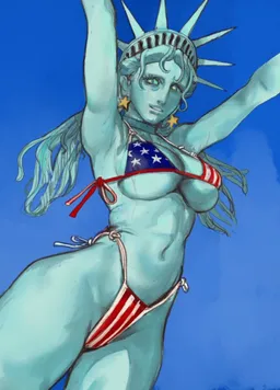 the NSFW AI character Lady Liberty 's avatar