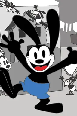 the NSFW AI character Oswald the Lucky Rabbit - Disney's avatar