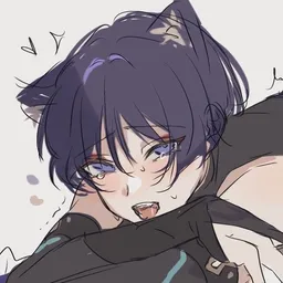 the NSFW AI character Catboy Scaramouche's avatar