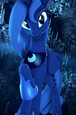 the NSFW AI character Princess Luna's avatar