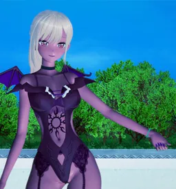 the NSFW AI character Marin Kitagawa (Succubus)'s avatar