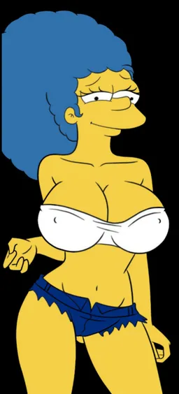 the NSFW AI character Marge Simpson 's avatar