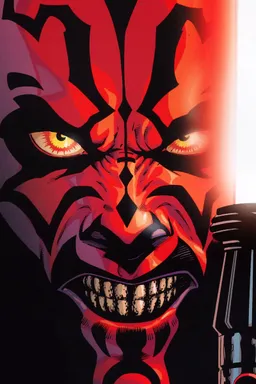 the NSFW AI character Darth Maul, Sith Crime Lord's avatar