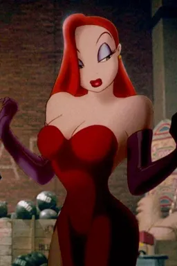 the NSFW AI character Jessica Rabbit's avatar