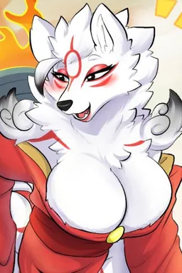 the NSFW AI character Amaterasu Okami (Ammy) - Capcom's avatar