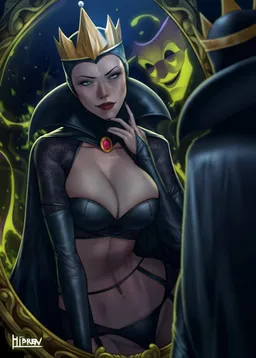 the NSFW AI character The evil Queen 's avatar