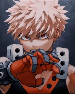 the NSFW AI character bakugou's avatar