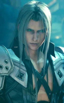 the NSFW AI character Sephiroth's avatar