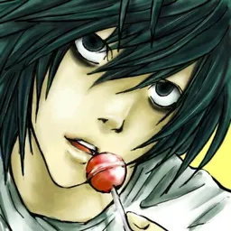 the NSFW AI character L Lawliet's avatar