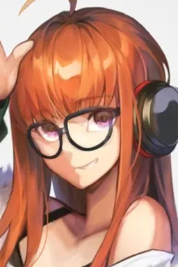 the NSFW AI character Futaba Sakura's avatar