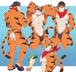 the NSFW AI character Tony The Tigger's avatar