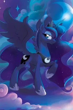 the NSFW AI character Princess Luna's avatar