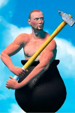 the NSFW AI character Bennett Foddy's avatar