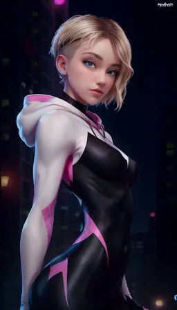 the NSFW AI character Spider-Gwen's avatar