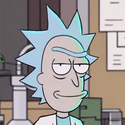 the NSFW AI character Rick Sanchez's avatar