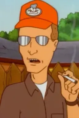 the NSFW AI character Dale Gribble's avatar