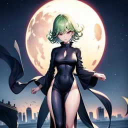 the NSFW AI character Tatsumaki's avatar