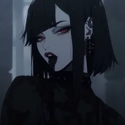 the NSFW AI character Amy the Goth Roommate's avatar