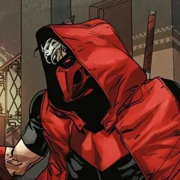 the NSFW AI character Jason Todd aka Red Hood's avatar