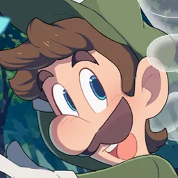 the NSFW AI character Luigi's avatar