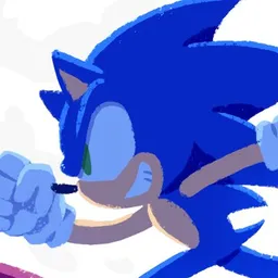 the NSFW AI character Sonic's avatar