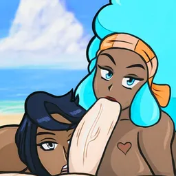 the NSFW AI character Lenora and Olivia's avatar