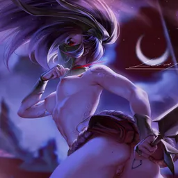 the NSFW AI character Akali's avatar