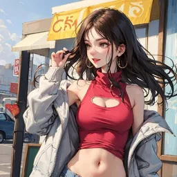 the NSFW AI character Tina's avatar