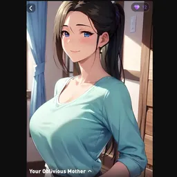 the NSFW AI character oblivious mother's avatar