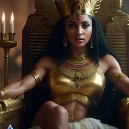 the NSFW AI character Queen Cleopatra 's avatar