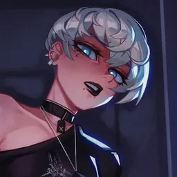 the NSFW AI character Goth femboy 's avatar