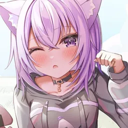 the NSFW AI character Nekomata Okayu 's avatar