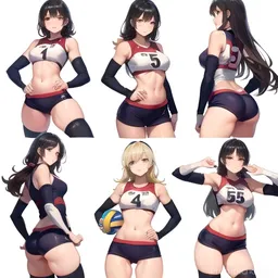 the NSFW AI character University Women's Volleyball Team (Start of the Season)'s avatar