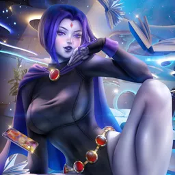 the NSFW AI character Raven's avatar