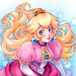 the NSFW AI character Princess Peach's avatar