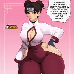 the NSFW AI character Tenten's avatar