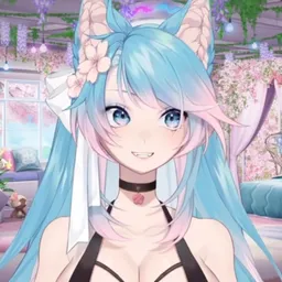 the NSFW AI character Silvervale's avatar