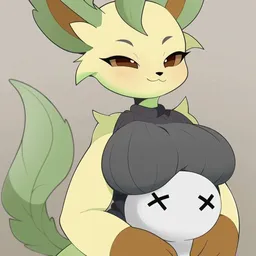 the NSFW AI character Leafeon's avatar