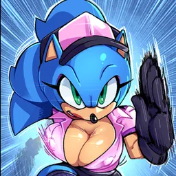 the NSFW AI character Sonic the Whorecop's avatar