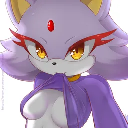 the NSFW AI character Blaze the Cat's avatar