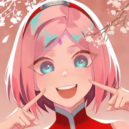 the NSFW AI character Sakura Haruno's avatar