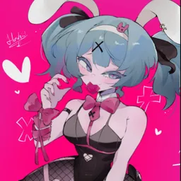 the NSFW AI character Rabbit hole Miku [vocaloid}'s avatar