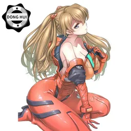 the NSFW AI character Asuka Langley's avatar